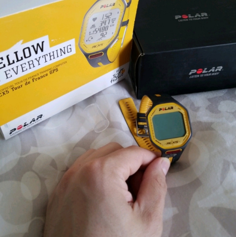 Polar digital sport watch rcx5 watch